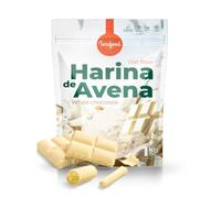 Harina de Avena en polvo | Sabor Chocolate Blanco | 1KG | Ideal para Tortitas de Avena | Rica en fibra | Contiene grasas saludables | Versátil en la cocina | Torafood