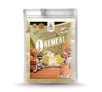 Harina de Avena Integral 100% - Hybrid Sport Nutrition - Fuente de Fibra y Energía 1 kg - Sin Azúcares Añadidos (1 Kg, Tarta de Queso)