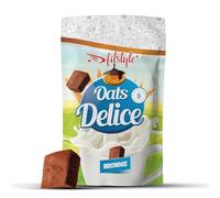 Harina de avena Integral SIN GLUTEN 500g sabor BROWNIE| Para recetas | Sin azúcar añadido y fuente de fibra | Mantiene el sabor