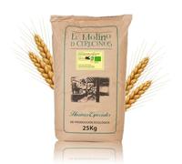 Harina De Espelta Ecológica Blanca | Perfecta Para Elaborar Pan De Espelta | Molida En Molino De Piedra | Ideal Para Harina Blanca Artesanal De 25 Kg | De Excelente sabor Y Aroma Marcados