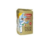 Harina de soja para pizza MOLINO SPADONI - Bolsa de 5 kg | Mezcla profesional para pizzas ligeras, tiernas y fáciles de digerir