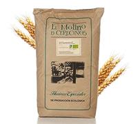 Harina De Trigo Ecológica Blanca W130 | Selección de Trigos Ecológicos y Molturados en Cilindros, con Todo el Germen del Trigo | Aporta Aroma y Sabor | Harina de Fuerza Suave, 25Kg