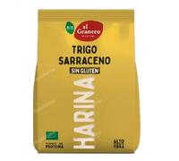 Harina de Trigo Sarraceno, Sin Gluten, Alto Contenido en Fibra y Proteína, 500 g. Pack de 2
