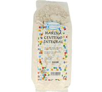 Harina Integral de Centeno Eco 500g | 100% Centeno Ecológico Certificado, Rico en Fibra Natural | Tueste Ligero, Sabor Intenso y Nutritivo | Ideal Panadería Saludable y Recetas Veganas