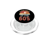 Harina Niño de los años 60 Pan Hornear PopSockets PopGrip para MagSafe