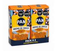 HARINA PAN - PARA AREPAS DE CHOCLO - MEZCLA DE MAIZ DULCE PARA PREPARAR AREPAS DE CHOCLO - PACK DE 2-500 GRAMOS CADA UNO