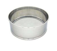Harinero Tamizador Acero inoxidable Ø 20 cm. Con 3 Mallas Intercambiables