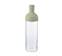 HARIO Botella de vino de té frío (750 ml), color verde ahumado