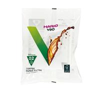 Hario Filtro de papel blanco/Bolsas de filtro Misarashi, medianas para piezas VCF-02-100W
