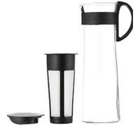 HARIO MCPN-14-B - Cafetera fría (1000 ml), color negro, fabricada en Japón