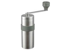 HARIO O-VMM-1-HSV V60 Molinillo de café metálico, 0.6 oz (17 g), Plata, Hecho en Japón