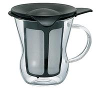 Hario One-Cup Tea Maker 200ml Black OTM-1B (Japan Import)