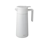 Hario Servidor térmico con revestimiento de cerámica, 800 ml, color blanco
