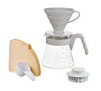 HARIO | V60 Coffee Server 02 Set | Vidrio | 700ml | 1-4 tazas.