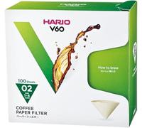 HARIO V60 Filters Filtro de café, 1 Liter, Nicht zutreffend, Natural, Sin Pestañas