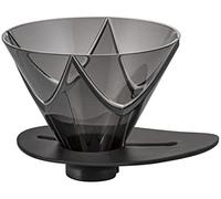 HARIO V60 Mugen - Gotero de café, tamaño 02, color negro transparente