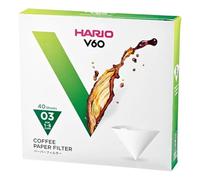 Hario Caja de filtros VCF-03-40W — tamaño 03