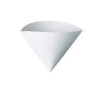 Hario VCF02100WH - Filtros de papel blancos para dripper de 4 tazas, 100 unidades