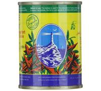 Harissa en pasta tunecina 135 g en lata abre fácil, condimento picante para marinadas, salsas, cuscús y verduras, sabor intenso y especiado estilo Magreb