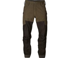 Harkila Driven Hunt HWS Leather Trousers - Willow greenShadow Brown