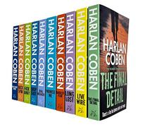 Harlan Coben Myron Bolitar Series Collection 1-10 Books Set (Deal Breaker, Drop Shot, Fade Away, Back Spin, One False Move, The Final Detail, Darkest Fear, Promise Me, Long Lost, Live Wire)
