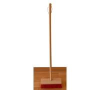 Harlekijn niños escoba calle juguete rojo 80 cm para diversión al aire libre