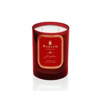 Harlem Candle Co. Vela de lujo Josephine, tarro de vidrio rojo de 11 oz, caja de regalo de cera de soja con doble mecha, jazmn rosa, mbar clid
