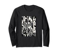 Harlem New York City Urban Street Vintage Travel Art Manga Larga
