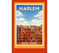 Harlem New York Notebook: 109 wide ruled pages