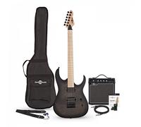 Harlem S Electric Guitar + 15W Amp Pack Trans Black