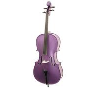 Harlequin morado 1/2 tamaño Cello Outfit