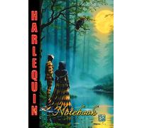 HARLEQUIN NOTEBOOK - The Owl Whisperers' - Paperback Gloss Cover Edition: A colourful collection of notebooks/journals with bright stimulating ... 120 lined pages on cream coloured paper.