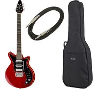 Harley Benton BM-75 Trans Red Deluxe Series
