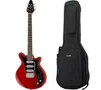 Harley Benton BM-75 Trans Red Deluxe w/Bag