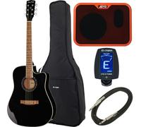 Harley Benton D-120CE BK Joyo Bundle