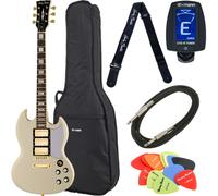 Harley Benton DC-600 VI Vintage Serie Bundle