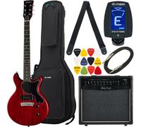 Harley Benton DC-Junior Faded Cherry Bundle