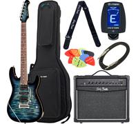 Harley Benton Fusion-III HSH EB FBLB Bundle