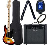 Harley Benton JB-75MN SB Vintage Seri Bundle