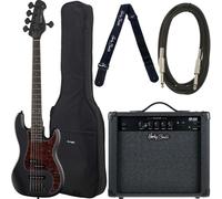 Harley Benton PJ-5 SBK Deluxe Series Bundle