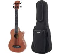 Harley Benton U-Bass Mahogany Bundle