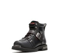 Harley-Davidson - Botas de freno con hebilla para hombre, negro (Negro), 7,5 D(M) US