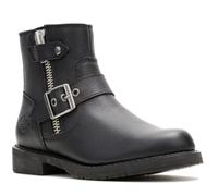 Harley-Davidson Botas de motocicleta Addie con cremallera para mujer, Negro -, 35.5 EU