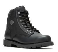 Harley-Davidson Botas de motocicleta para hombre, Negro -, 45 EU