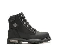 Harley-Davidson Botas de motocicleta Vintner St para hombre, color negro, 11.5 de ancho