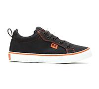 HARLEY-DAVIDSON FOOTWEAR Torland - Tenis para mujer, Negro/Naranja, 42 EU