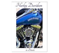 Harley Davidson in Details (Wall Calendar 2026 DIN A3 portrait), CALVENDO 12 Month Wall Calendar: A calendar with only engine and tank photos