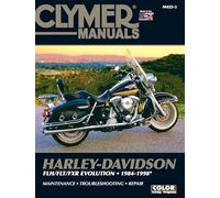 Harley-Davidson Road King, Electra, Tour Glide, Low Rider Motorcycle (1984-1998) Clymer Repair Manual (CLYMER MOTORCYCLE REPAIR)