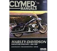 Harley-Davidson Road King, Electra, Tour Glide, Low Rider Motorcycle (1984-1998) Clymer Repair Manual (CLYMER MOTORCYCLE REPAIR)