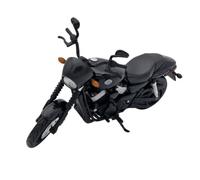 Harley Davidson Street 750 compatible con motocicleta Maisto (2015) escala 1:12 en color negro